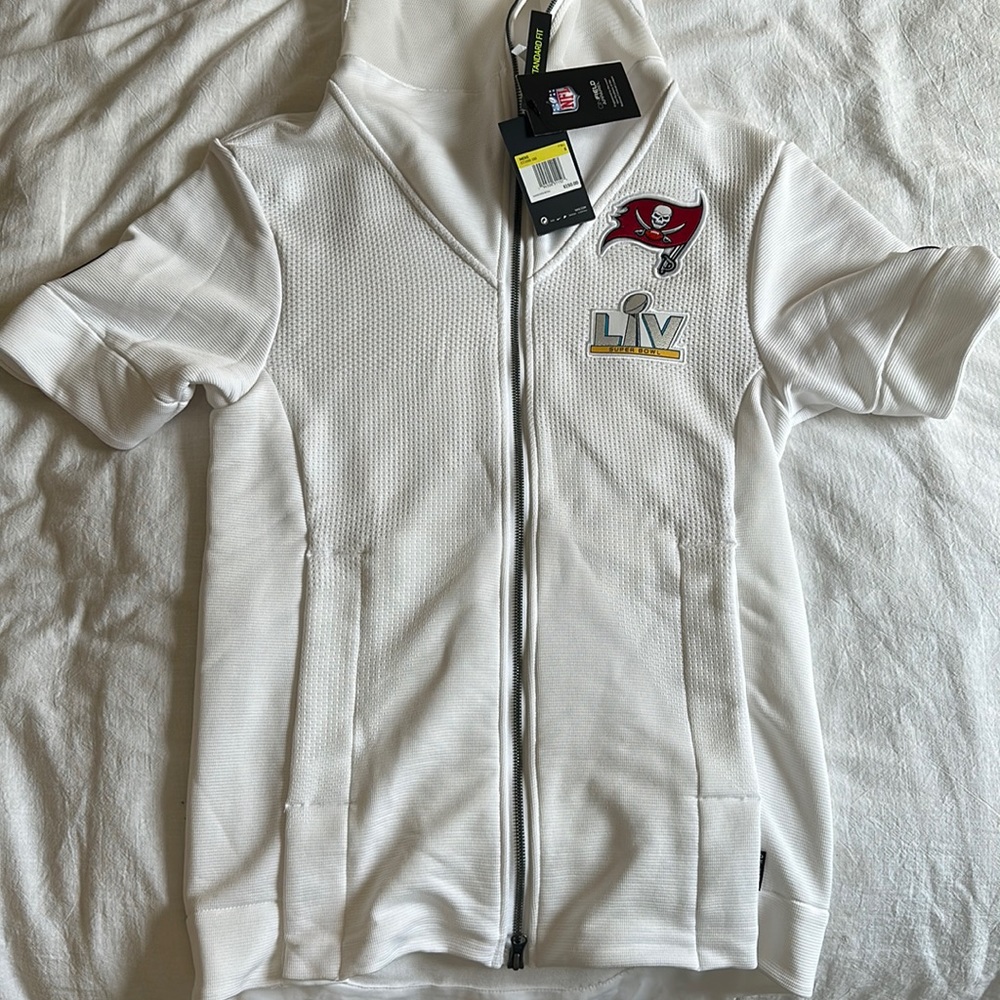 Buccaneers football Super Bowl drifit jacket